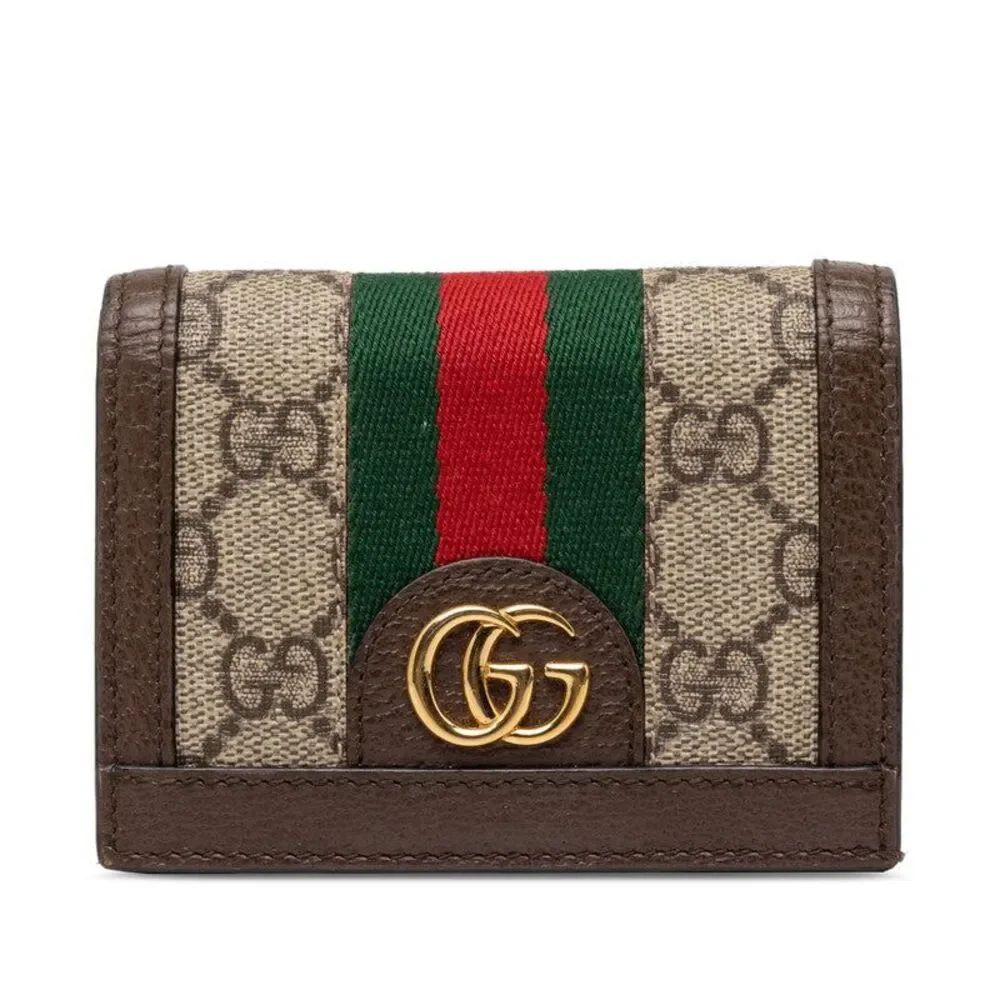 Gucci Ophidia GG Supreme Short Wallet